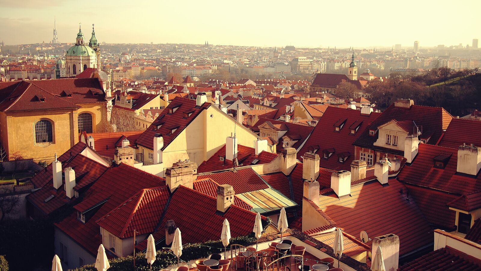 Olympus PEN E-PL1 sample photo. Rooftops, buildings, houses photography