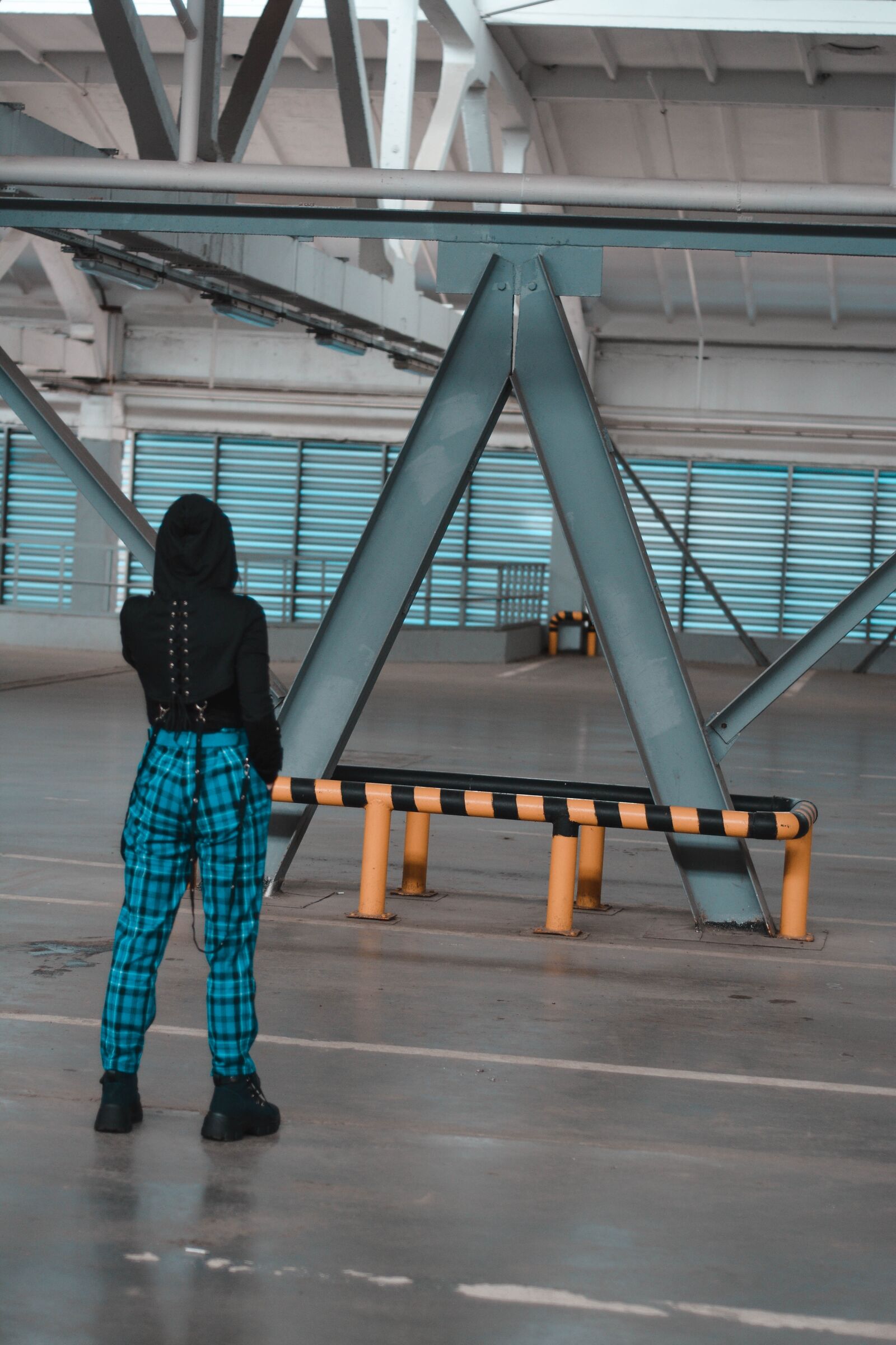 Nikon D7100 sample photo. Parking, punk, goth photography