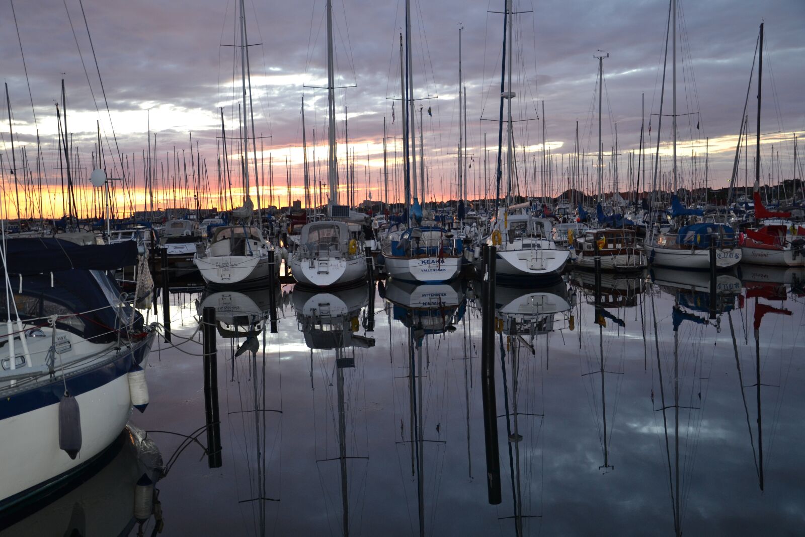 Nikon D3100 sample photo. Helsingborg, råå, marina photography