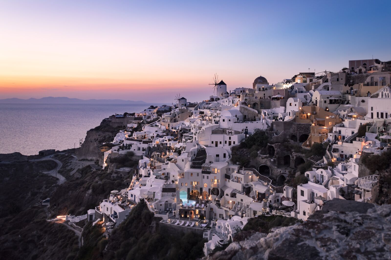 Nikon D3200 sample photo. Santorini, greece, island photography