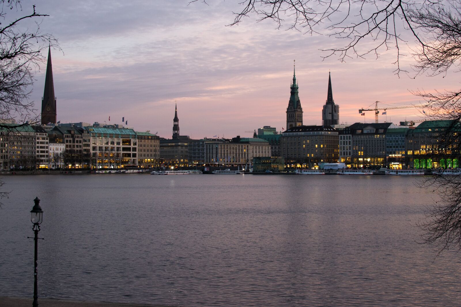 Nikon D3300 sample photo. Hamburg, alster, jungfernstieg photography