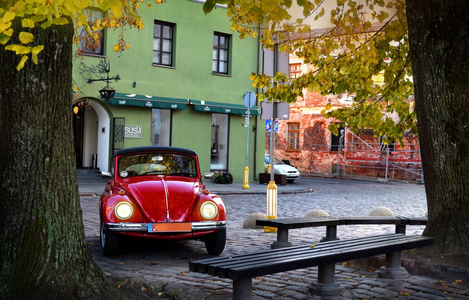 Nikon D3300 sample photo. Beetle car, vintage car photography