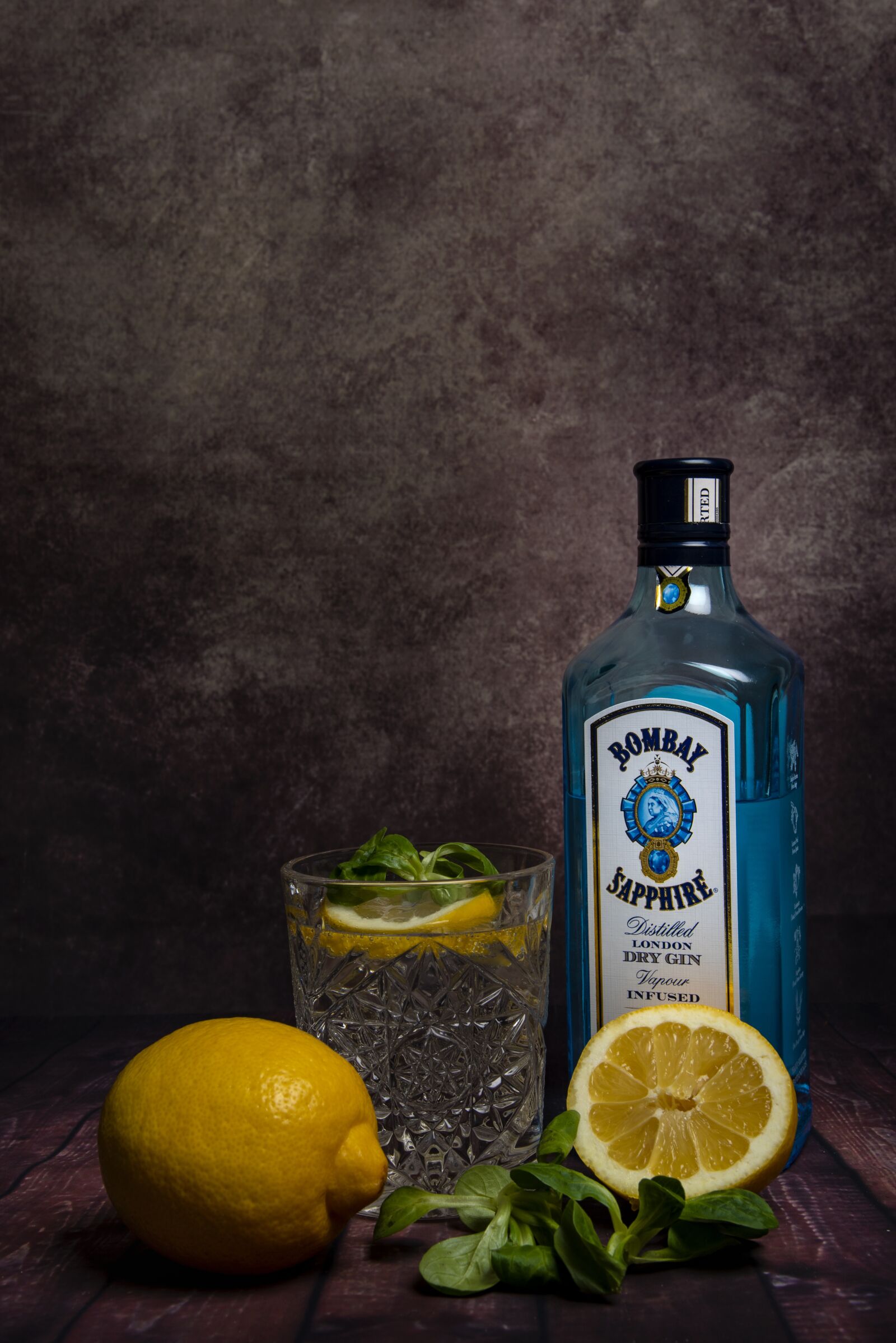 Nikon D750 sample photo. Still life, gin, bottle photography