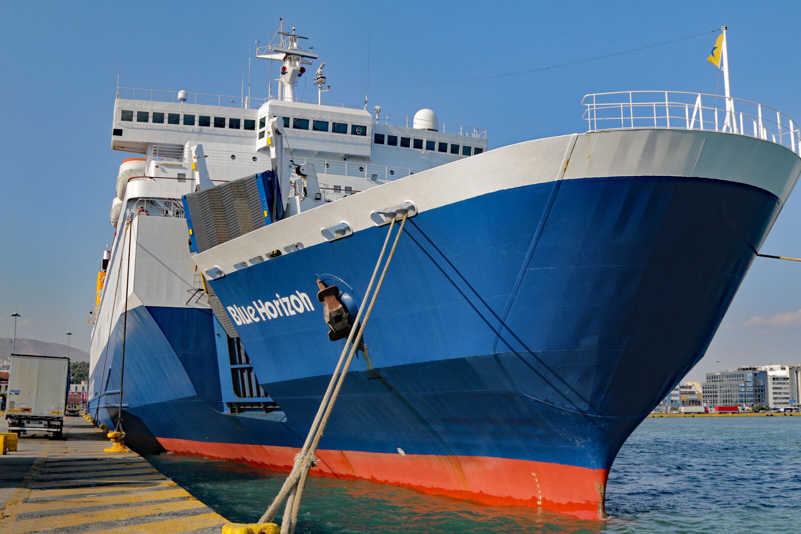 Canon EOS 70D + Canon EF 24-105mm F4L IS USM sample photo. Piraeus, port, ferry photography
