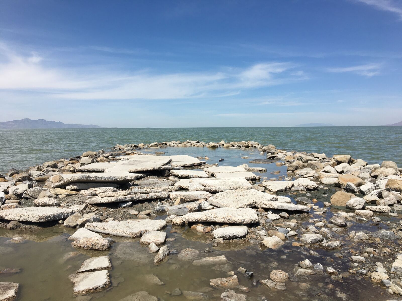 Apple iPhone 6s sample photo. Great salt lake, utah photography