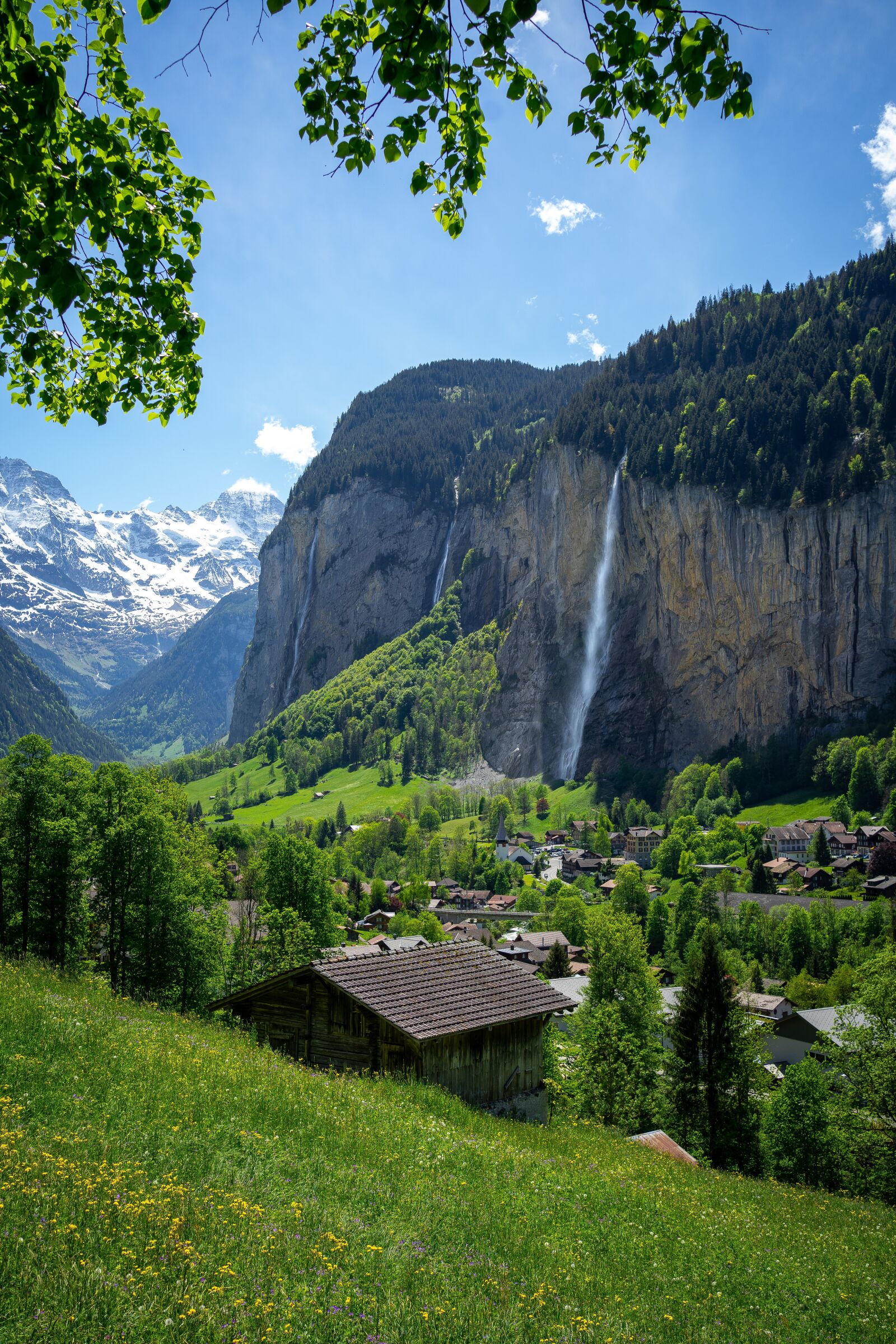 Sony FE 35mm F1.8 sample photo. Switzerland, water, waterfall photography
