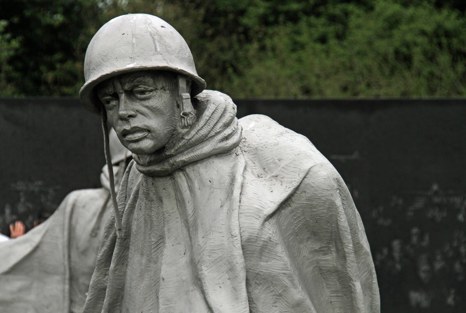 Canon EOS 7D sample photo. Korea war, memorial, washington photography