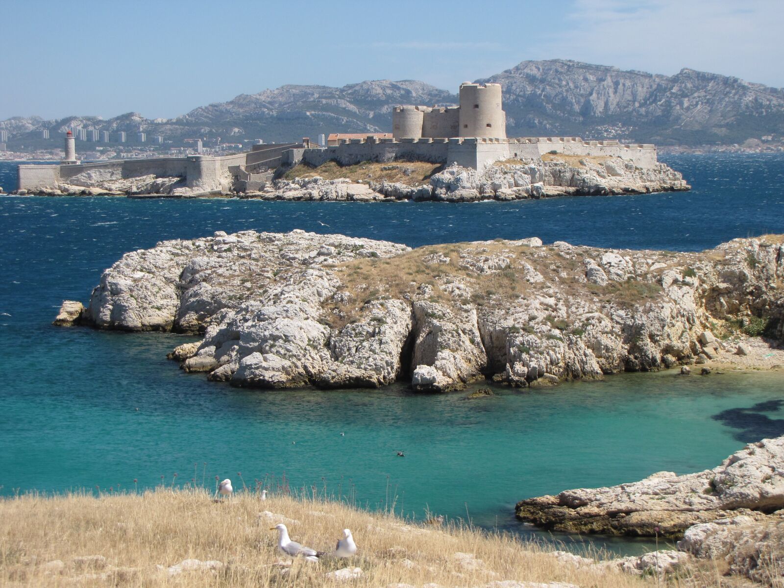 Canon PowerShot SX10 IS sample photo. Marseille, france, castle photography