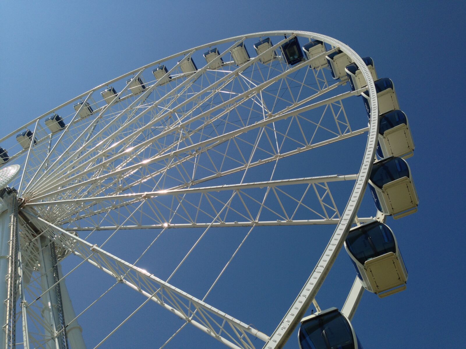Apple iPhone 5 sample photo. Skywheel, sky, attraction photography