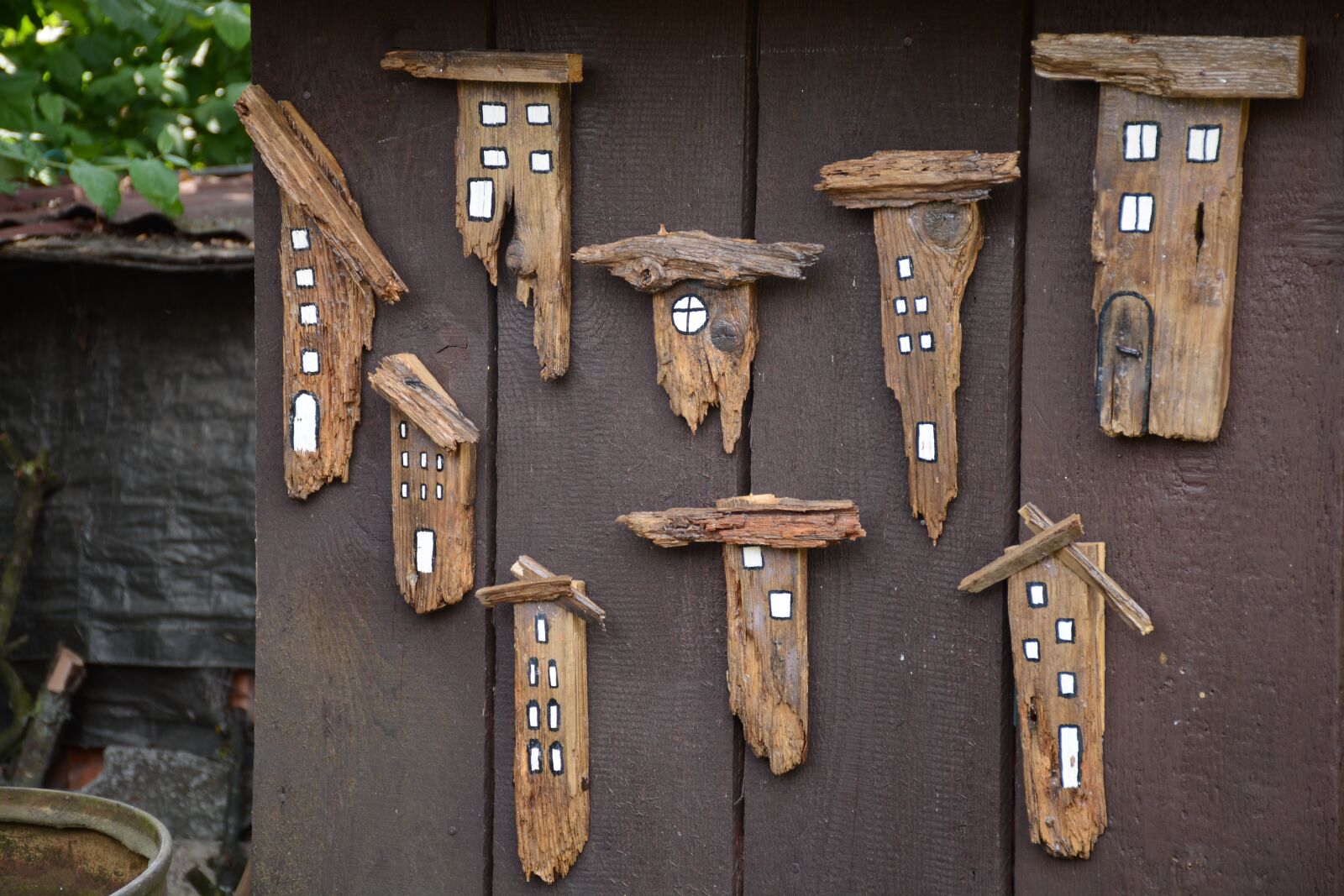 Nikon D7100 sample photo. Playhouse, wood, old photography