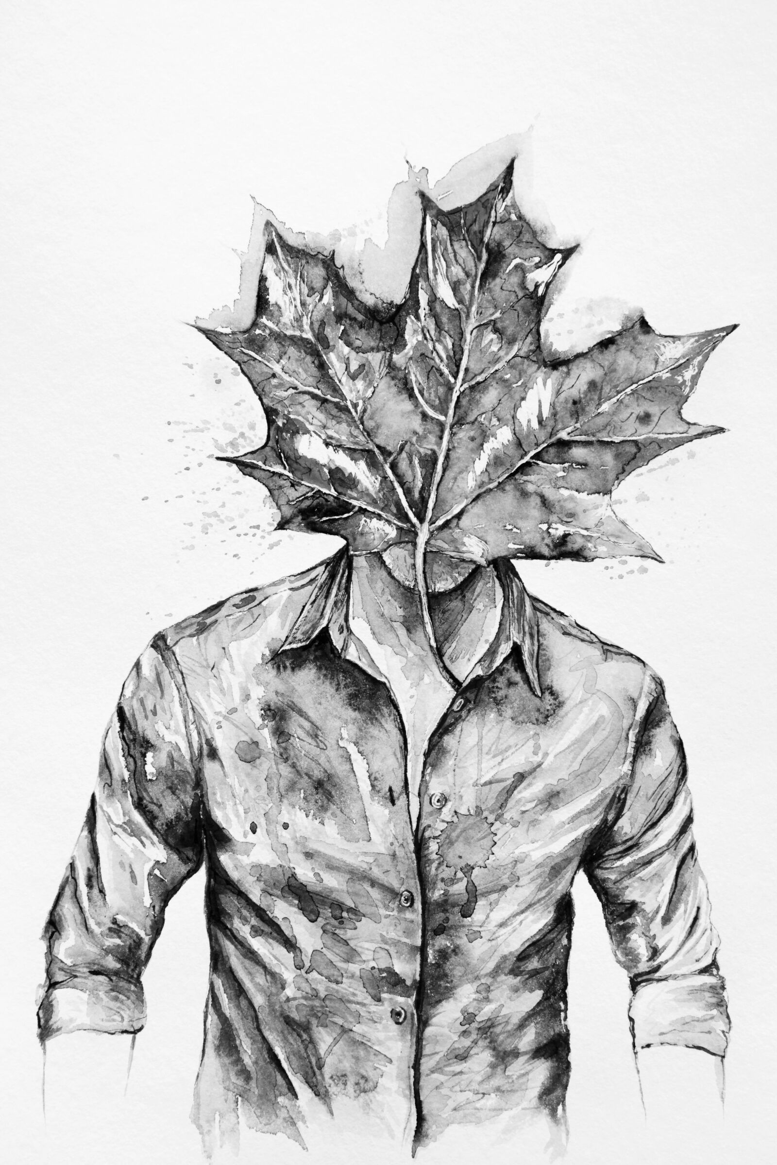 Canon EOS 5D Mark II sample photo. Man, surreal, watercolor photography