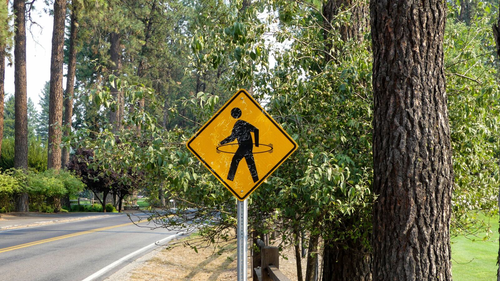 Panasonic Lumix DMC-FZ300 sample photo. Sign, road, outdoor photography