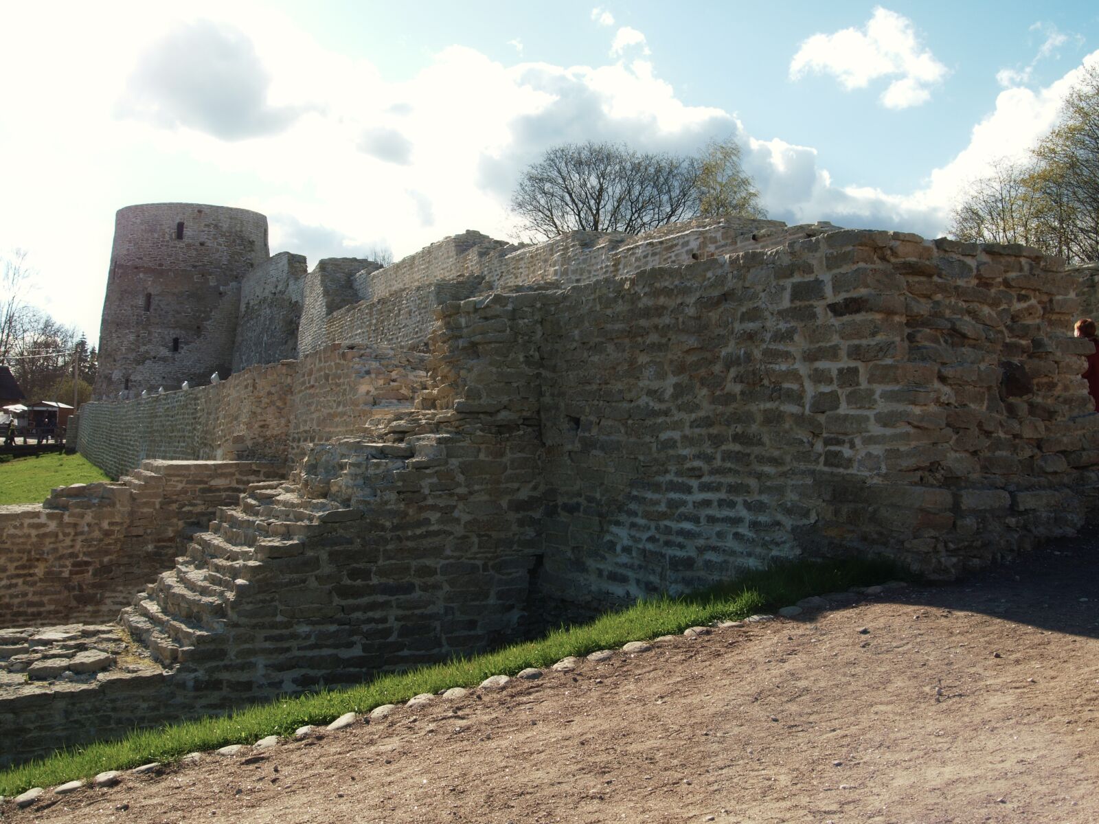 Olympus E-420 (EVOLT E-420) sample photo. Izborsk, fortress, pskov region photography