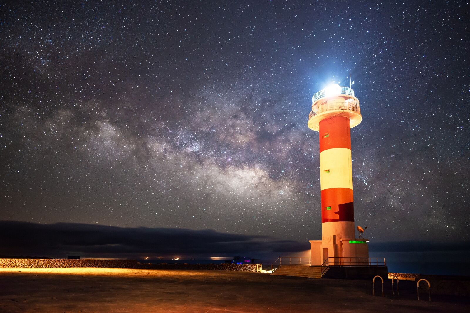 Nikon D600 sample photo. Lighthouse, night, coast photography