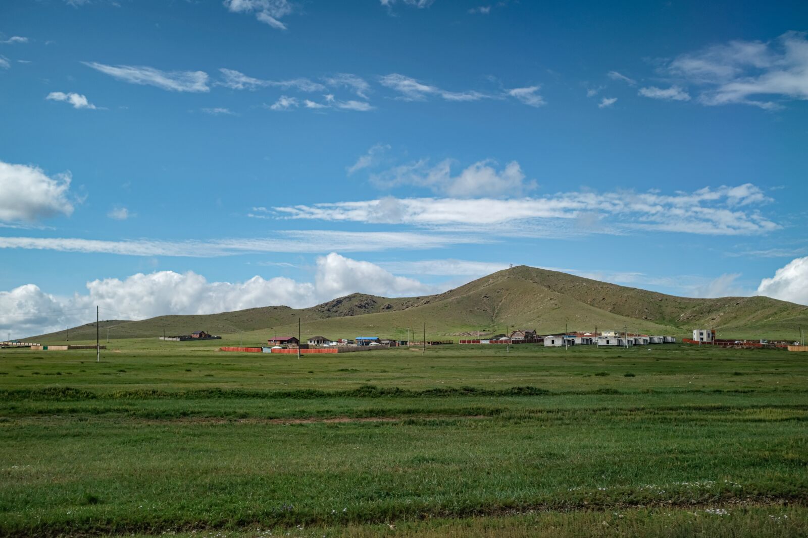 Fujifilm X100F sample photo. Mongolia, grassland, sky photography