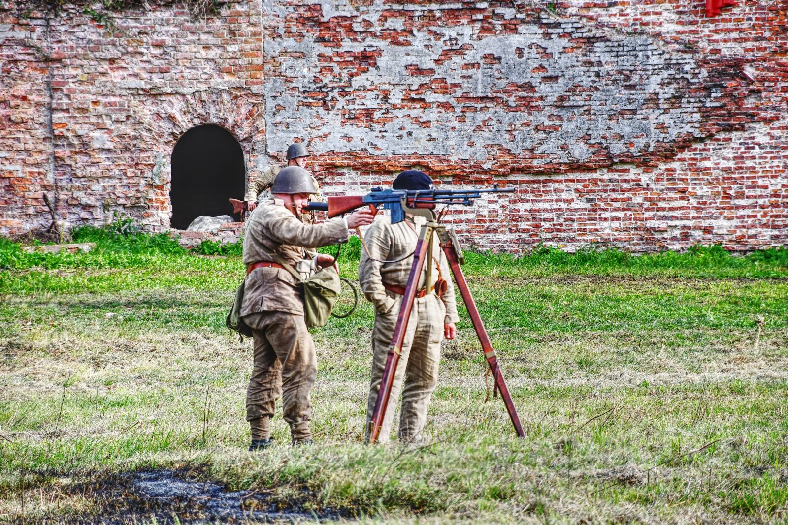 Nikon D7500 sample photo. The military, soldiers, staging photography