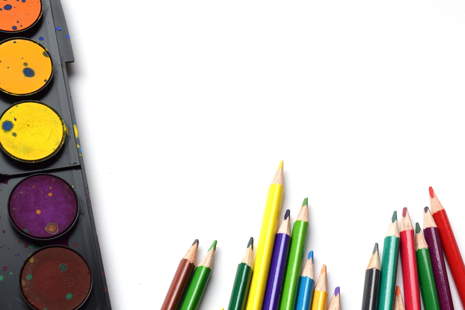 Nikon D3300 sample photo. Back to school, pencils photography