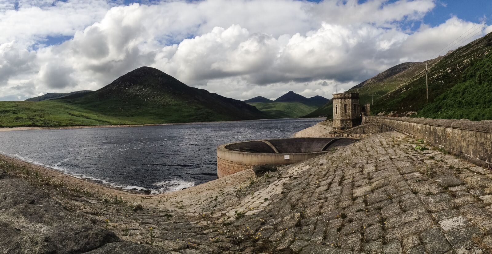iPhone 5 back camera 4.12mm f/2.4 sample photo. Silent valley, ireland, uk photography