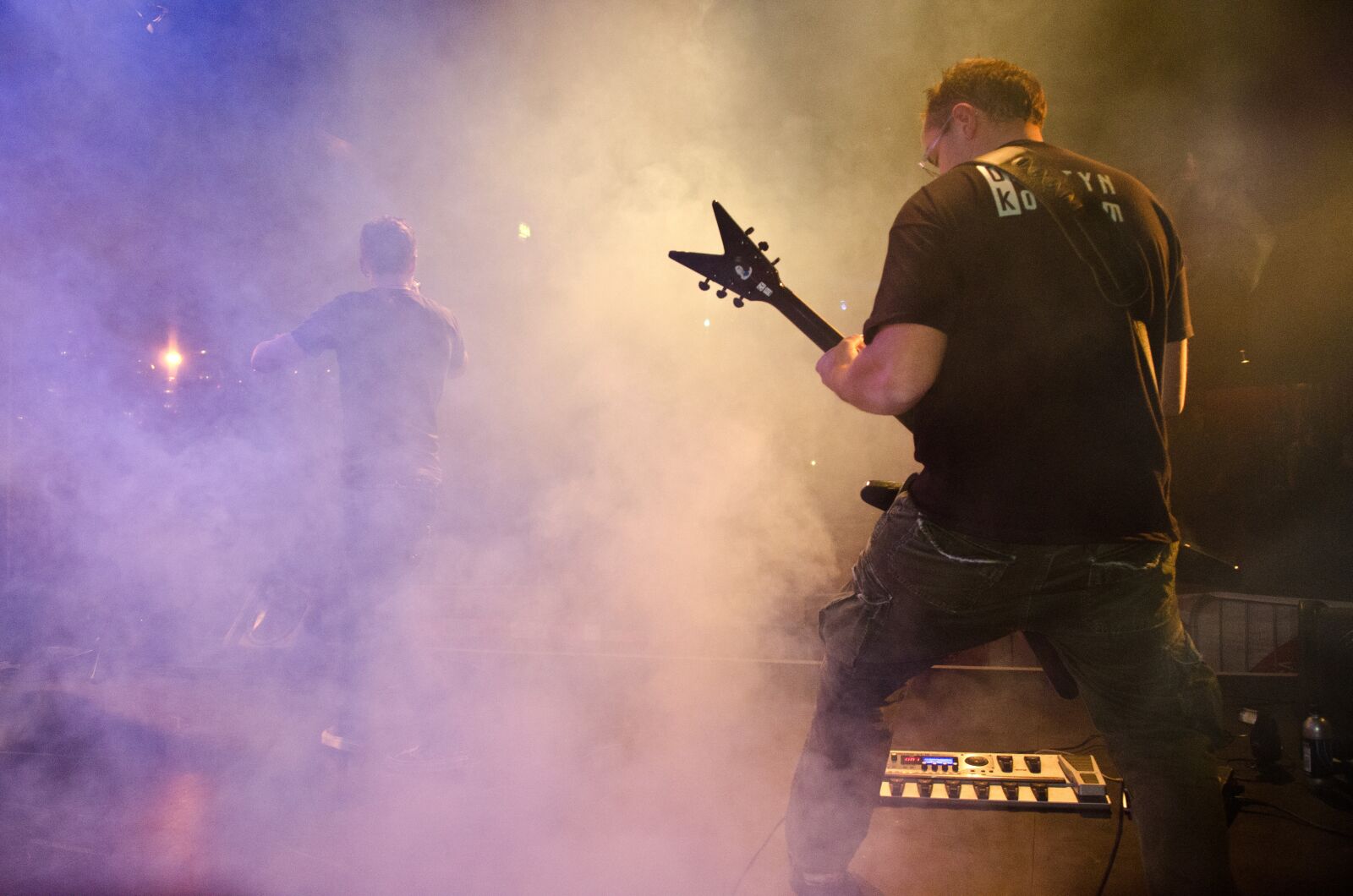 Nikon D7000 sample photo. Electric guitar, concert, band photography