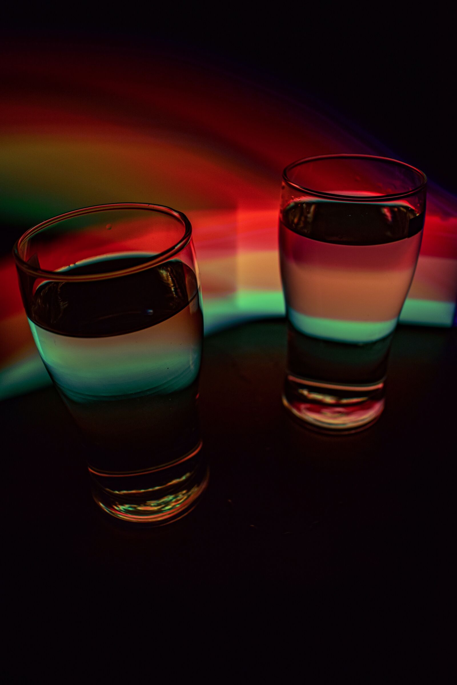 Nikon D5300 sample photo. Glass, water, light photography