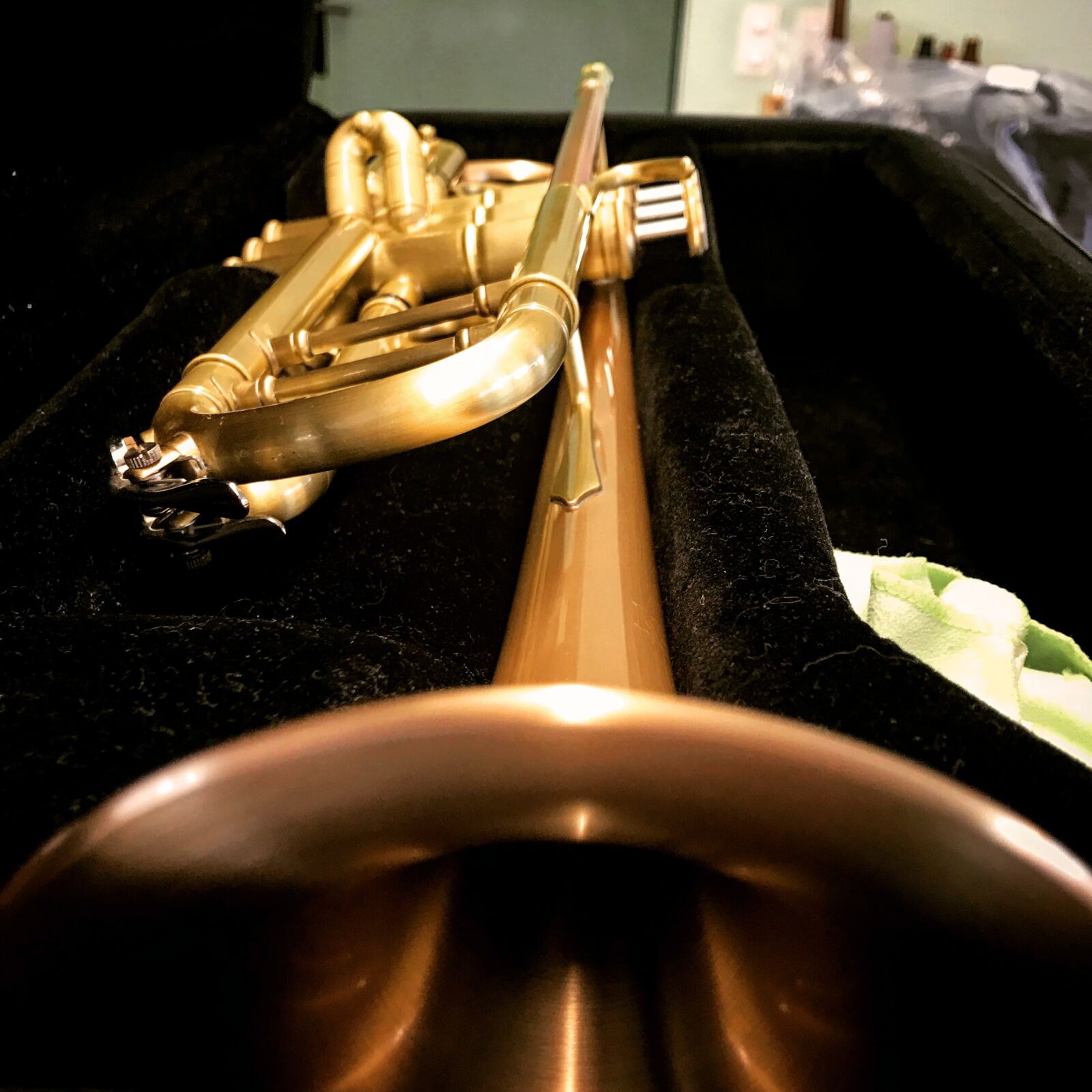 Apple iPhone 7 sample photo. Trumpet, musical instrument, wind photography