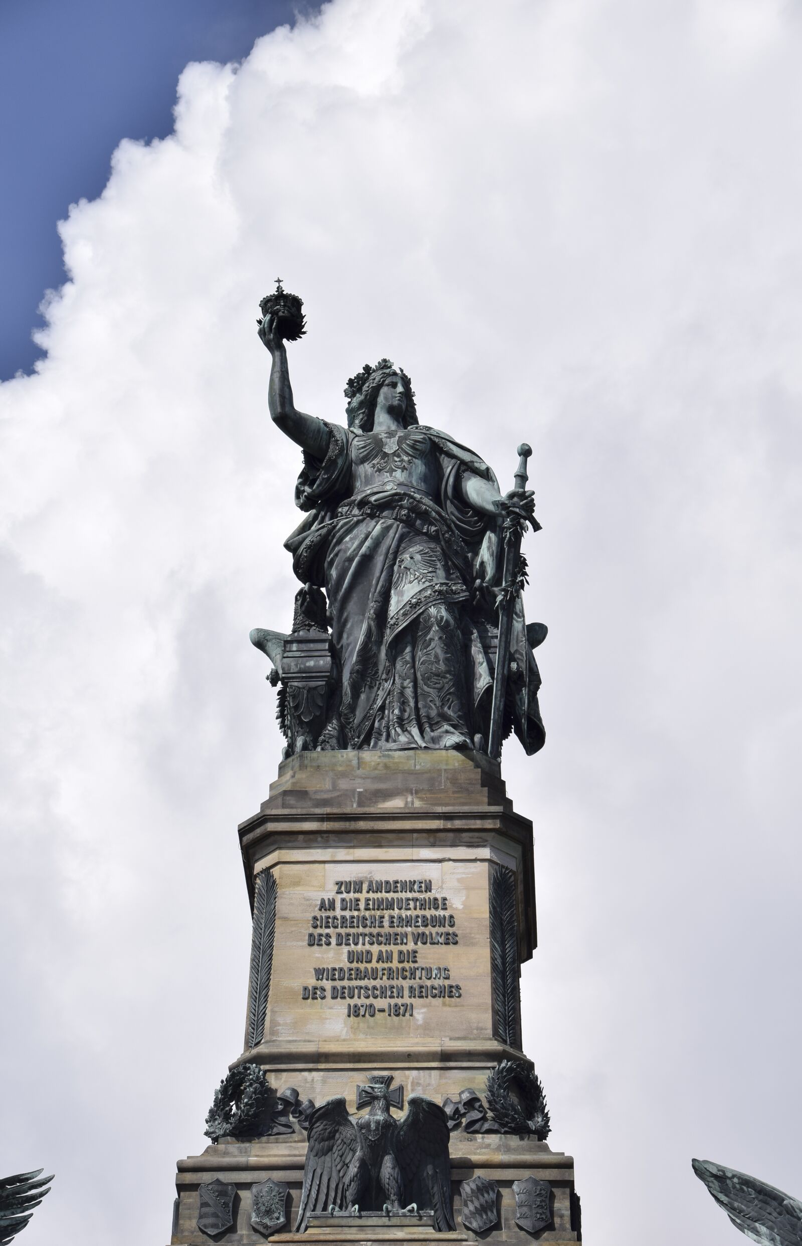 Nikon D5300 sample photo. Monument, rhine, niederwald photography