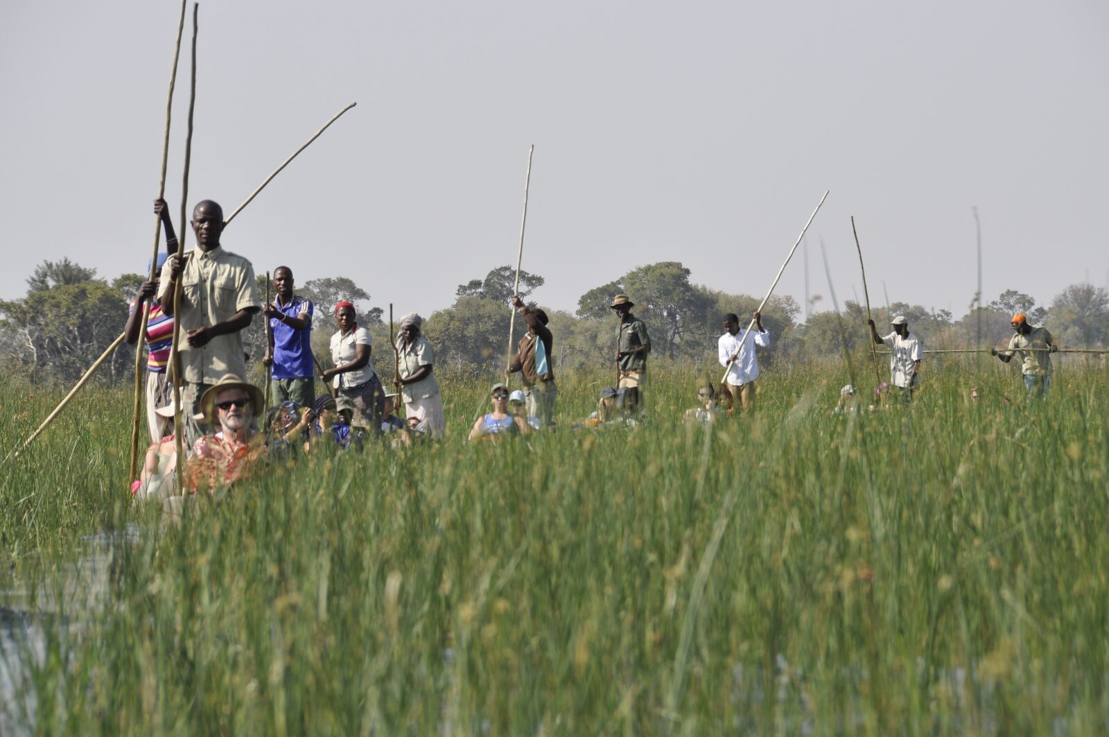Nikon D90 sample photo. Mokoro, botswana, okavango photography