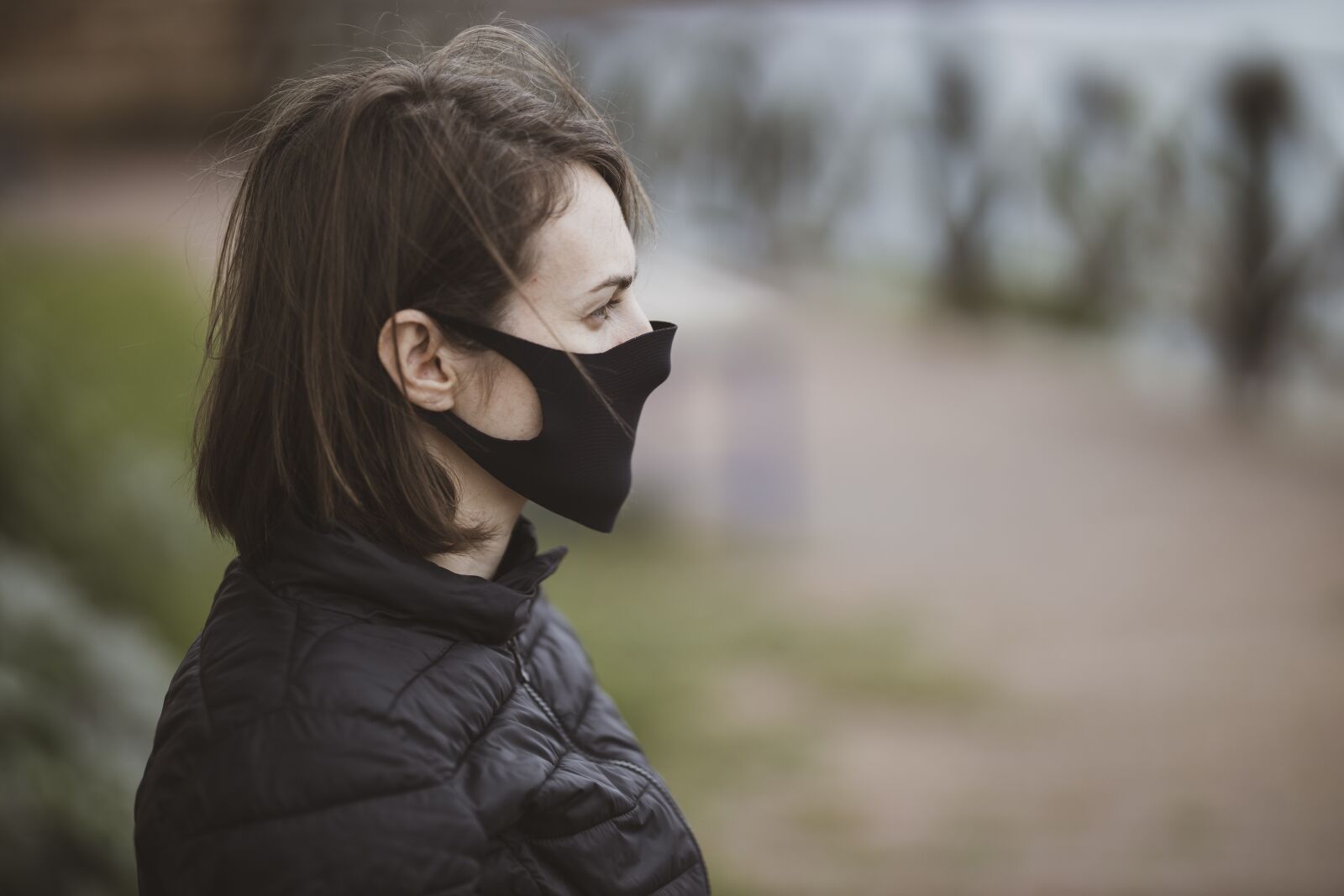 Canon RF 85mm F1.2L USM sample photo. Mask, coronavirus, quarantine photography
