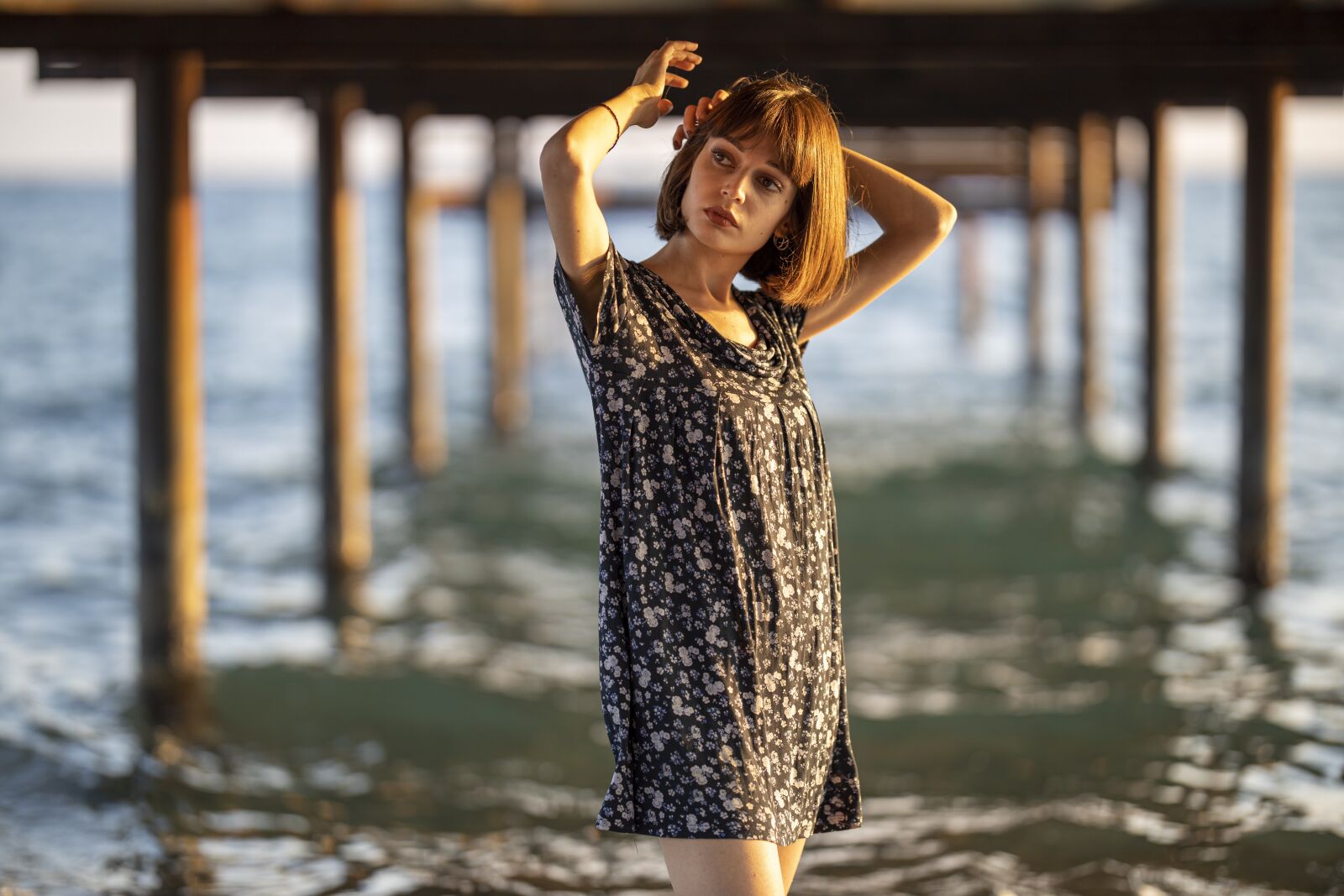 Canon RF 85mm F1.2L USM sample photo. Model, woman, pose photography