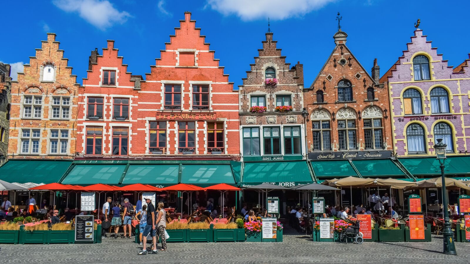 Nikon D3300 sample photo. Brugge, markt, square photography