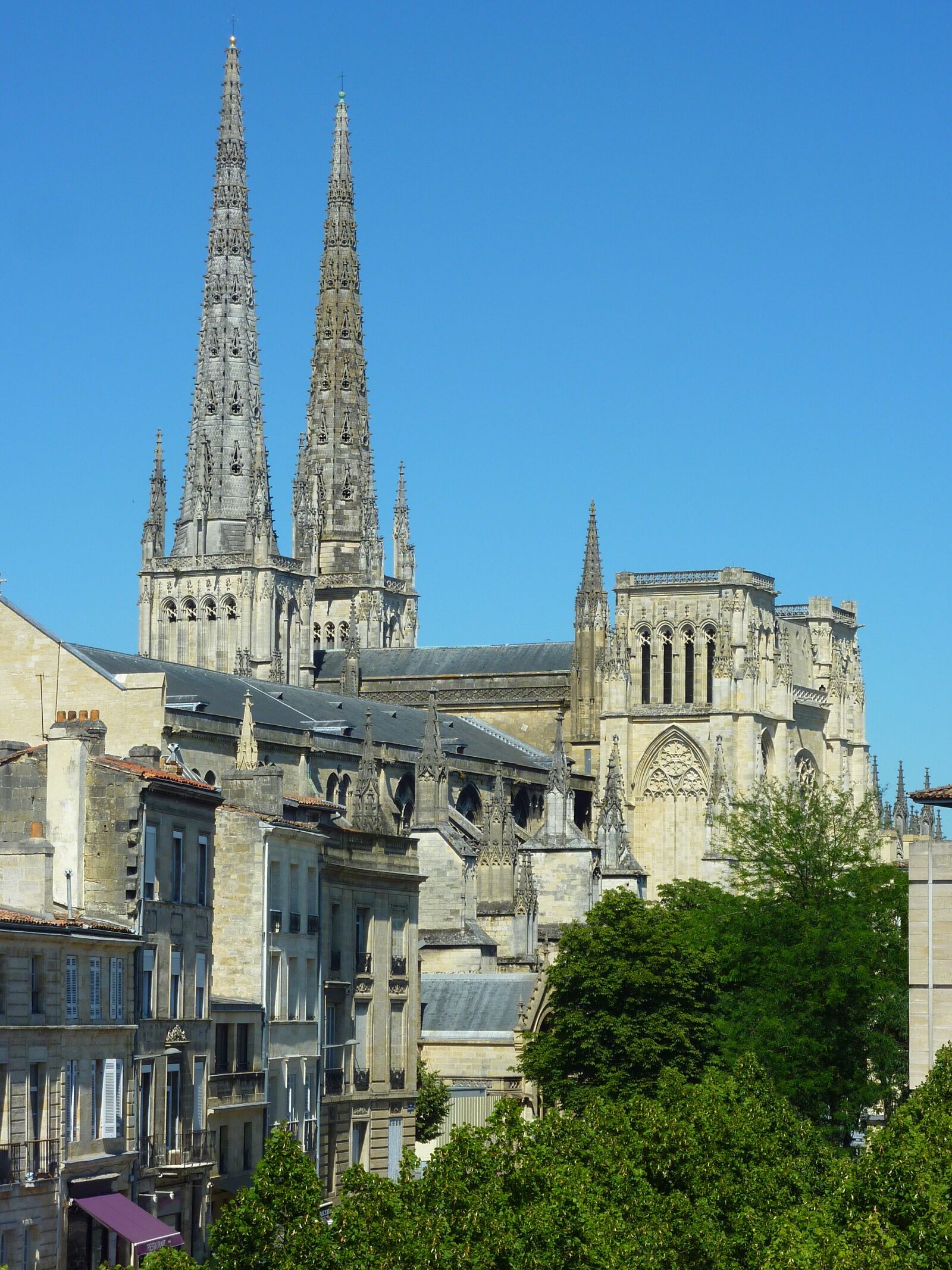 Panasonic DMC-TZ7 sample photo. Bordeaux, france, city view photography