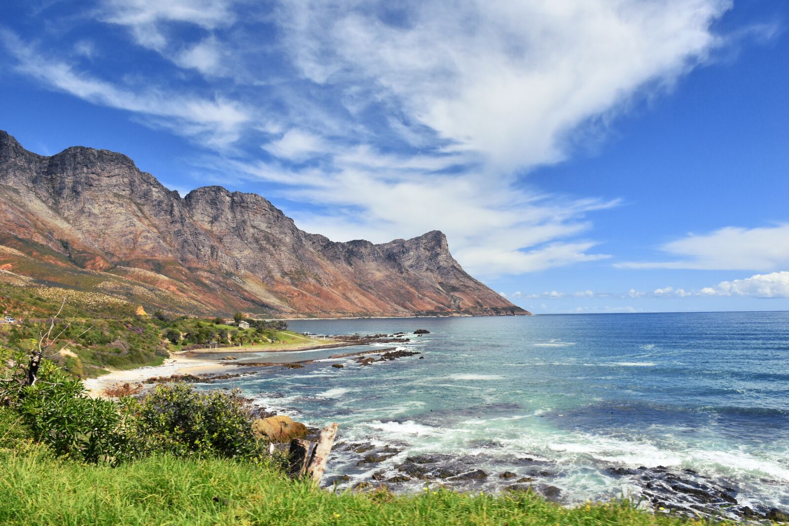 Nikon D5500 sample photo. False bay, coast, cape photography