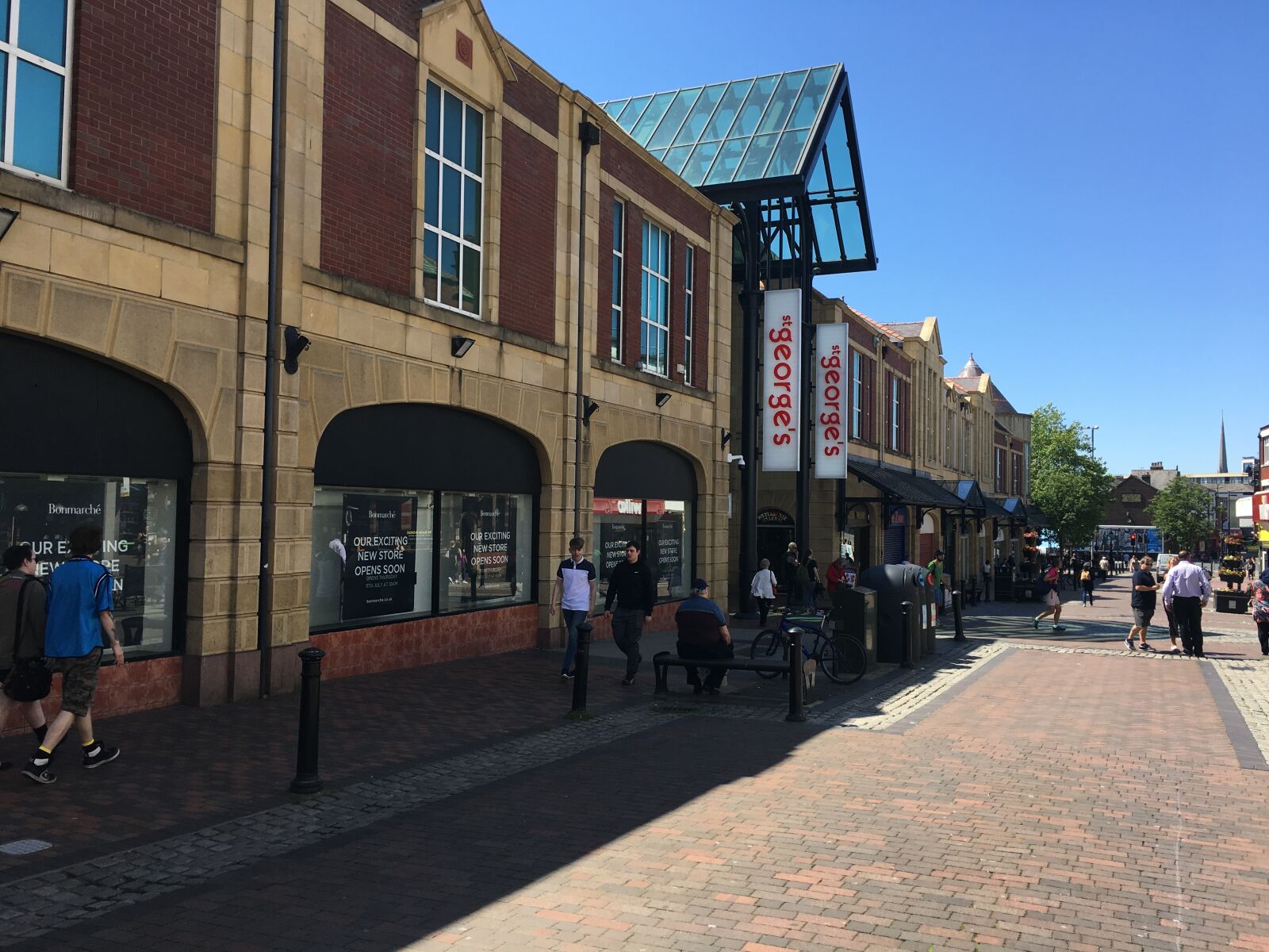 Apple iPhone 6s sample photo. Preston, st georges mall photography