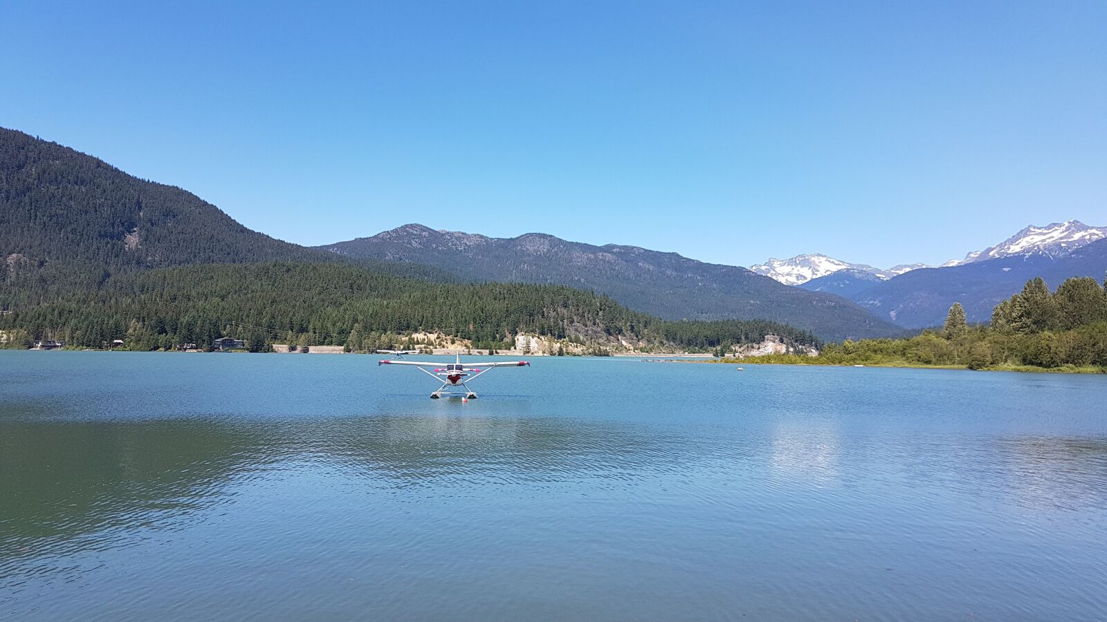 Samsung Galaxy S7 Edge sample photo. Lake, water, airplane photography