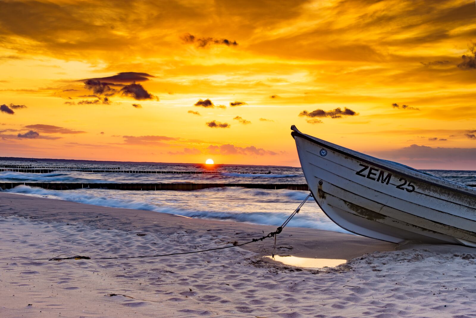 Nikon D7200 sample photo. Waters, sunset, sea photography