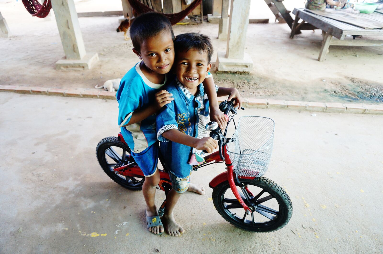 Sony Alpha NEX-3N sample photo. Cambodia, village, countryside photography