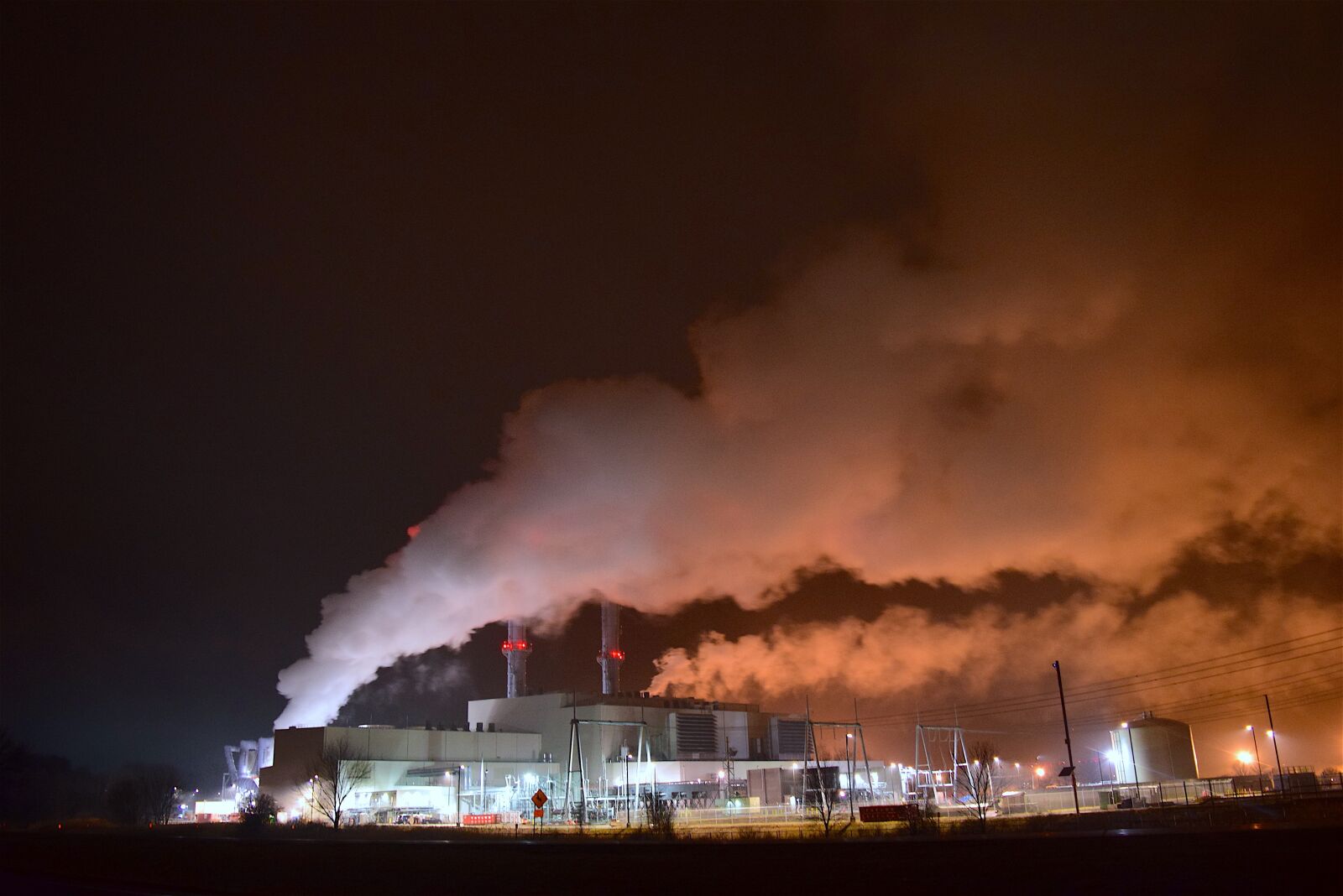 Nikon D3300 sample photo. Industrial, night, lights photography