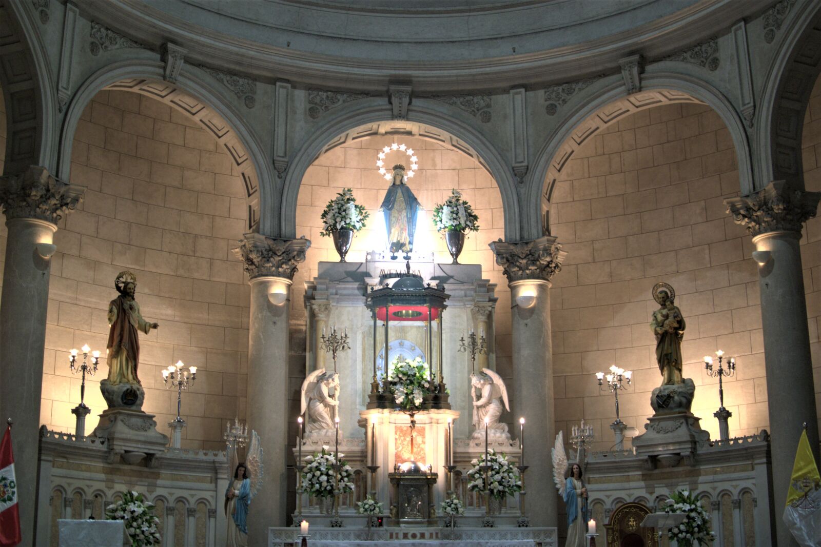 Nikon 1 J1 sample photo. Catedral miraflores, lima photography