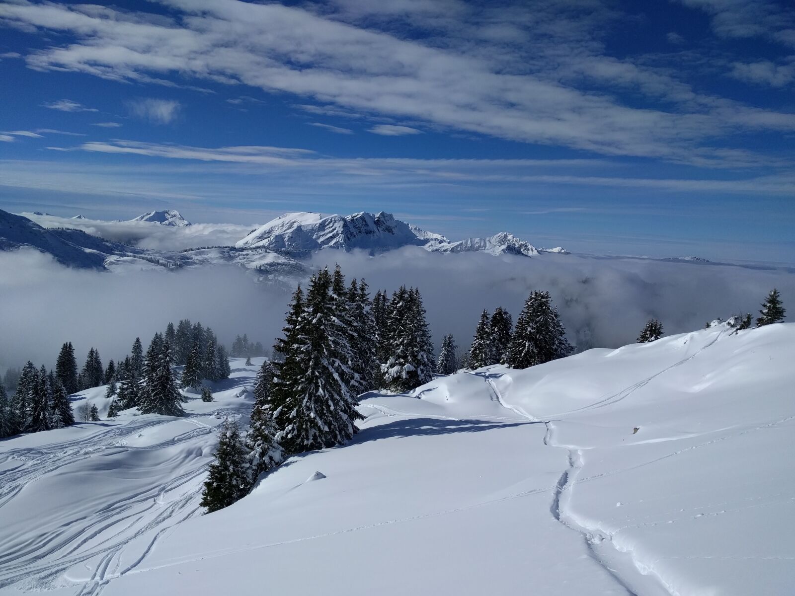 Google Nexus 6P sample photo. Mountain, winter, snow photography