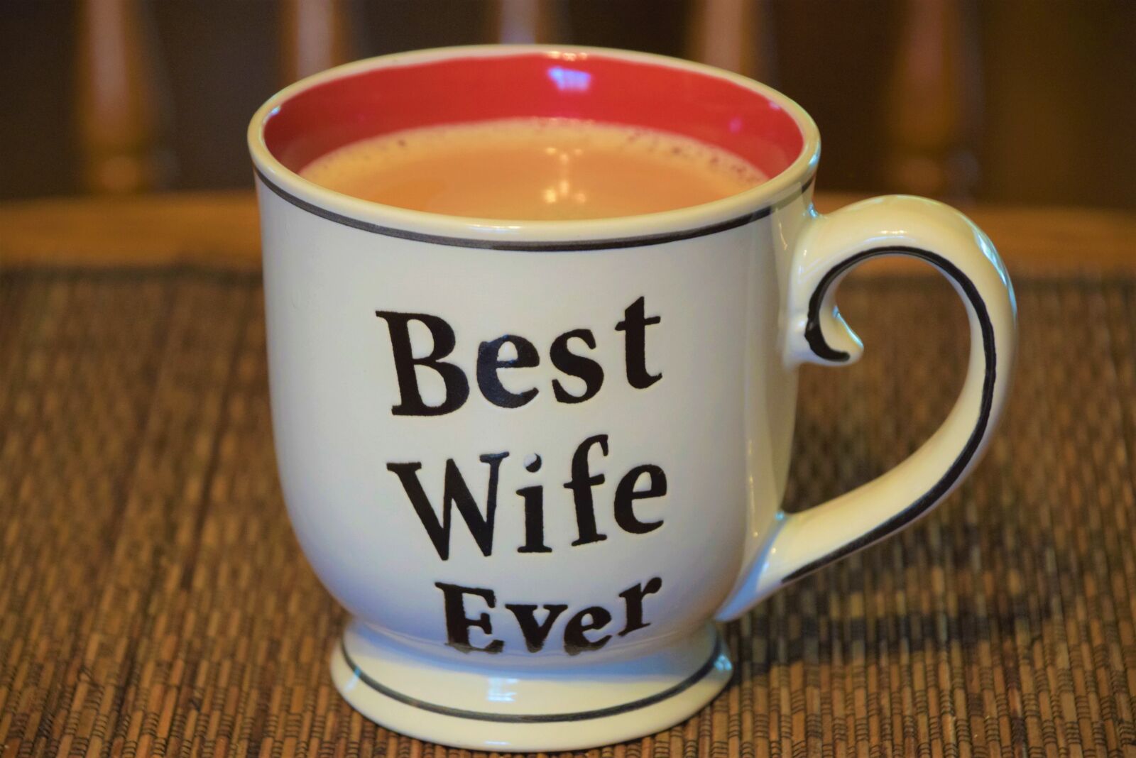 Nikon D3300 sample photo. Best wife ever, coffee photography
