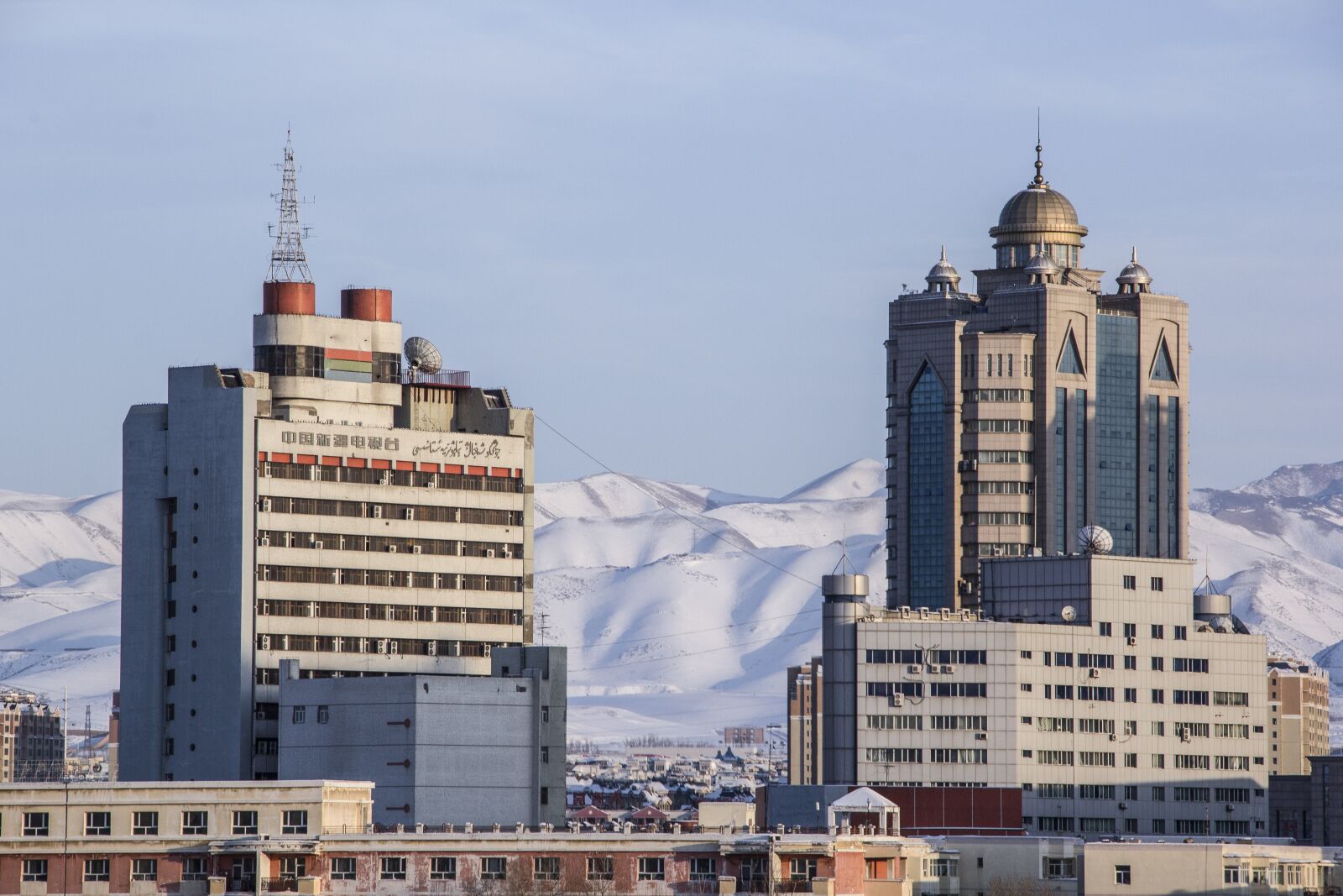 Canon EOS 60D sample photo. City, building, tv station photography