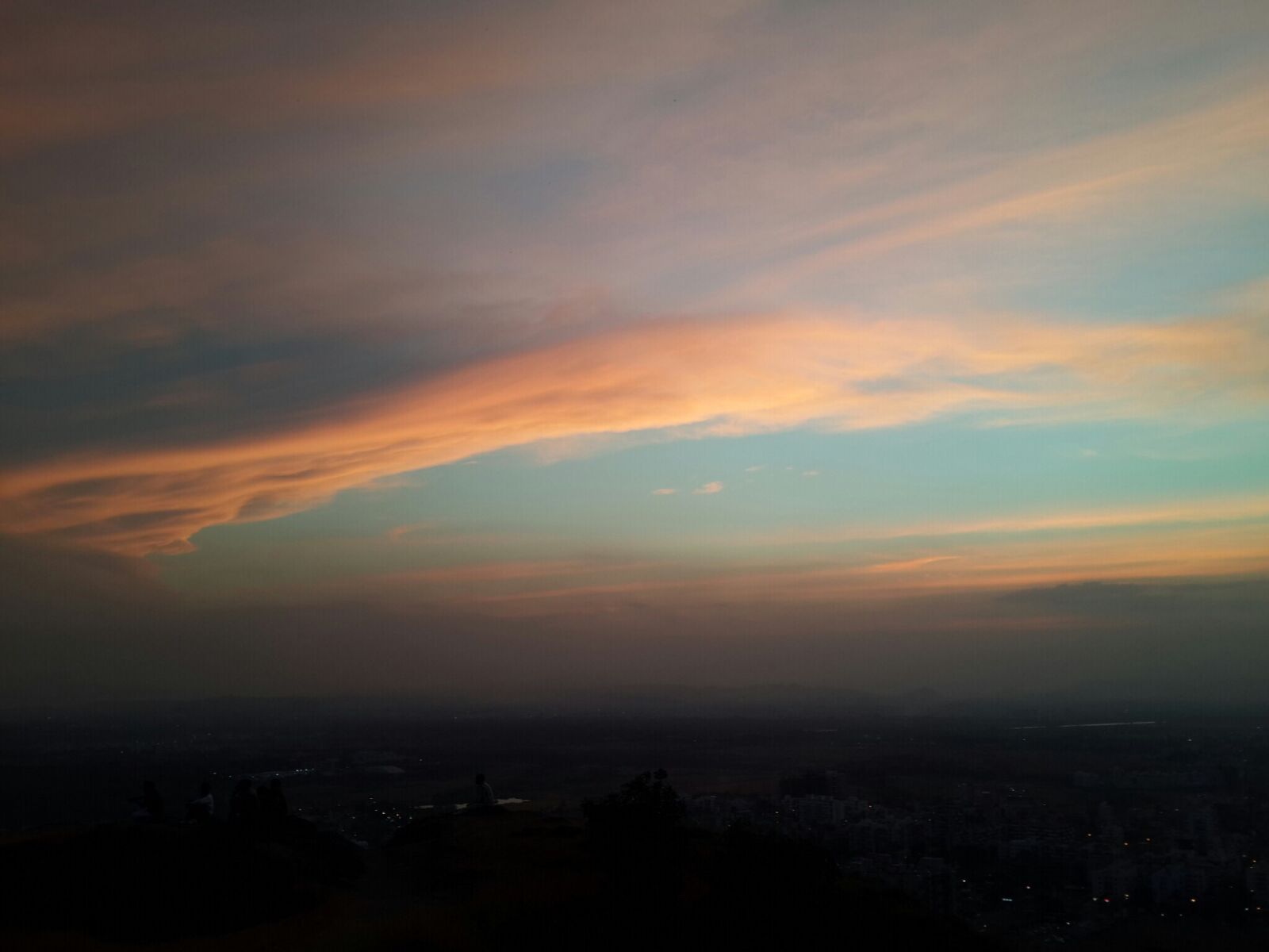 Samsung Galaxy S4 sample photo. Clouds, orange, sky, sunset photography