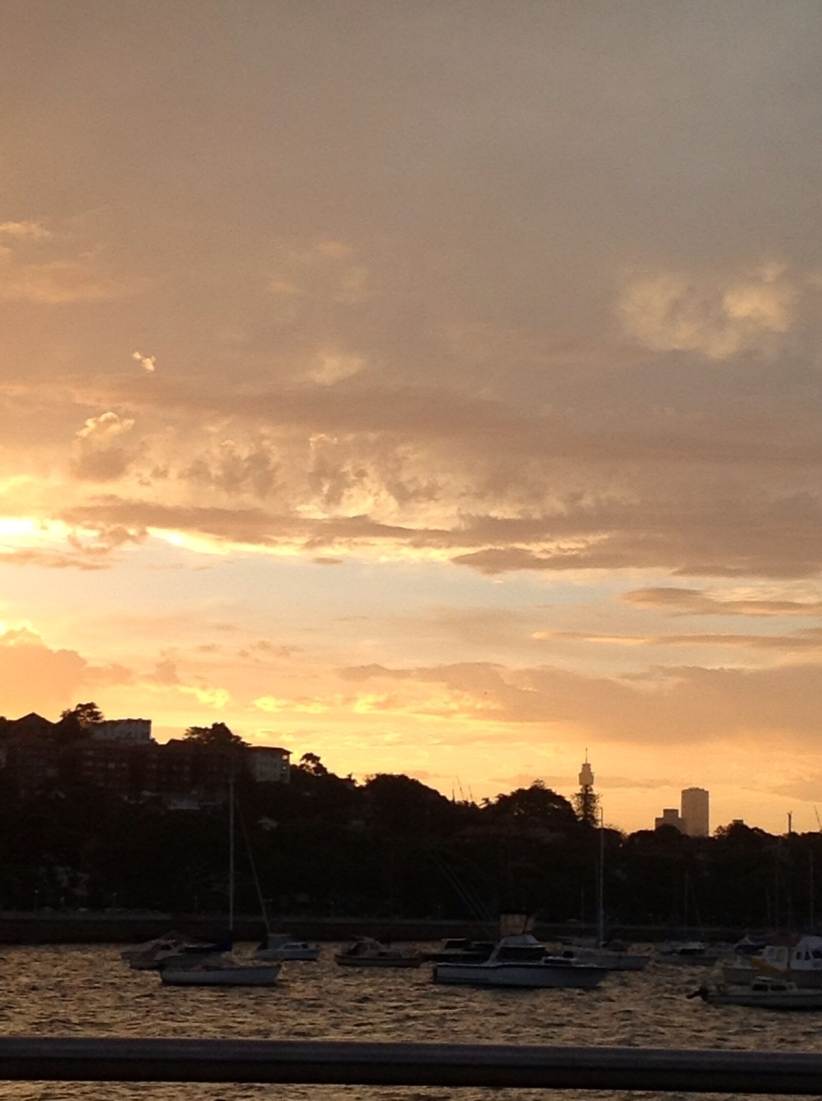 Apple iPad sample photo. Sydney, sky, sunset photography