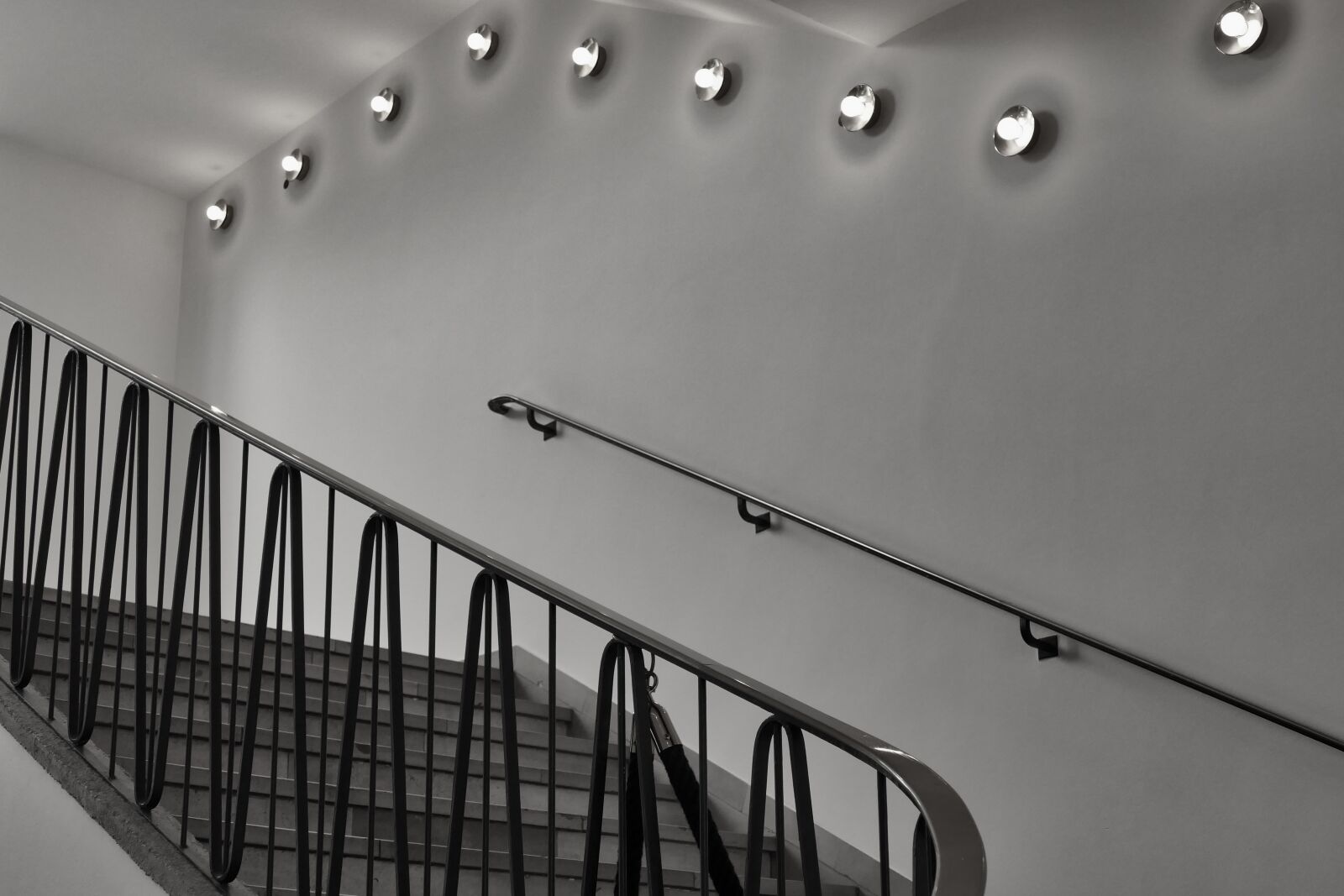 Panasonic Lumix DMC-FZ1000 sample photo. Stairs, economic miracle, architecture photography
