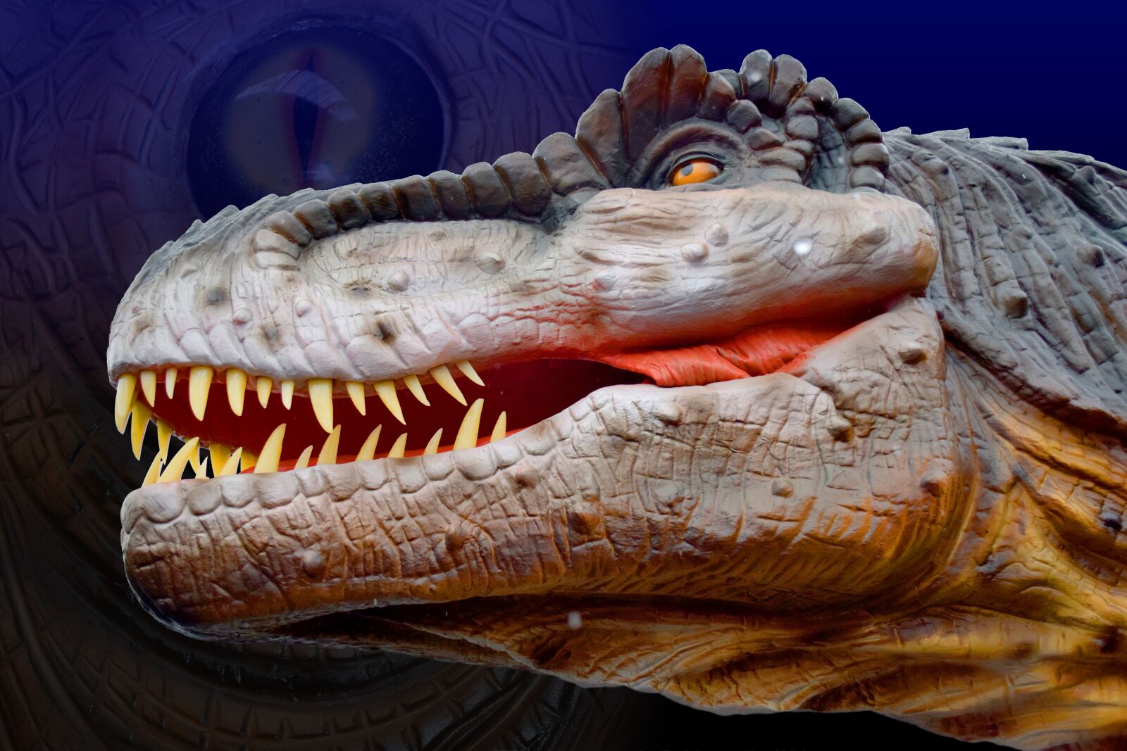 Nikon D5300 sample photo. Nature, dinosaur, dino photography