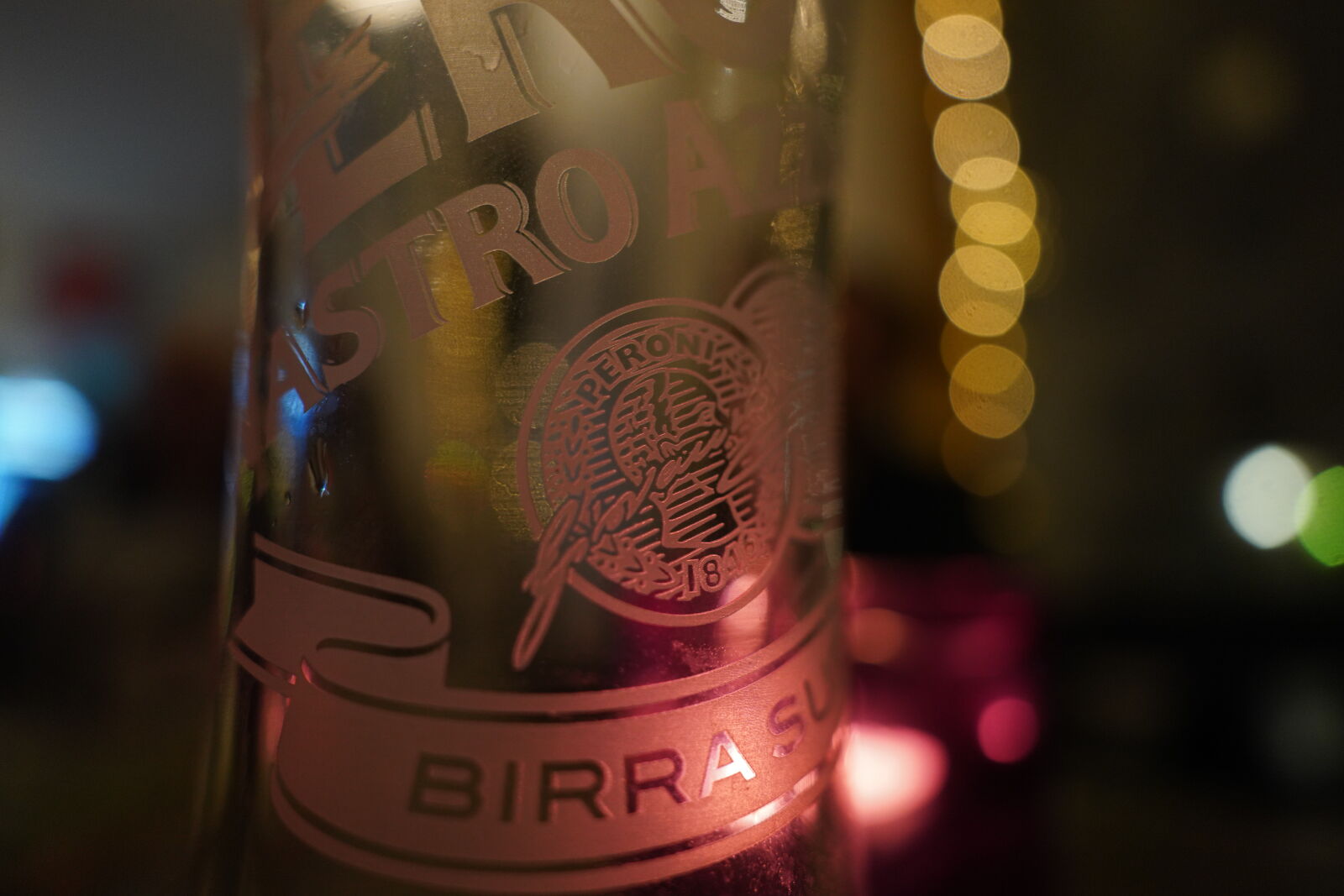 Sony a7R IV sample photo. Beer glass bokeh photography
