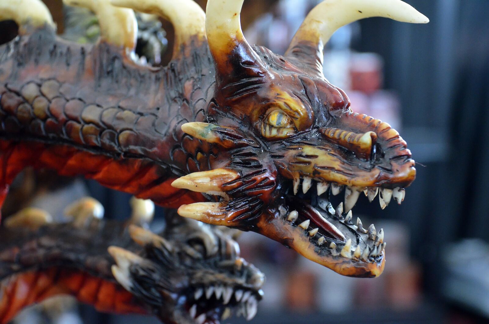 Nikon D5100 sample photo. Dragon, geek, rpg photography