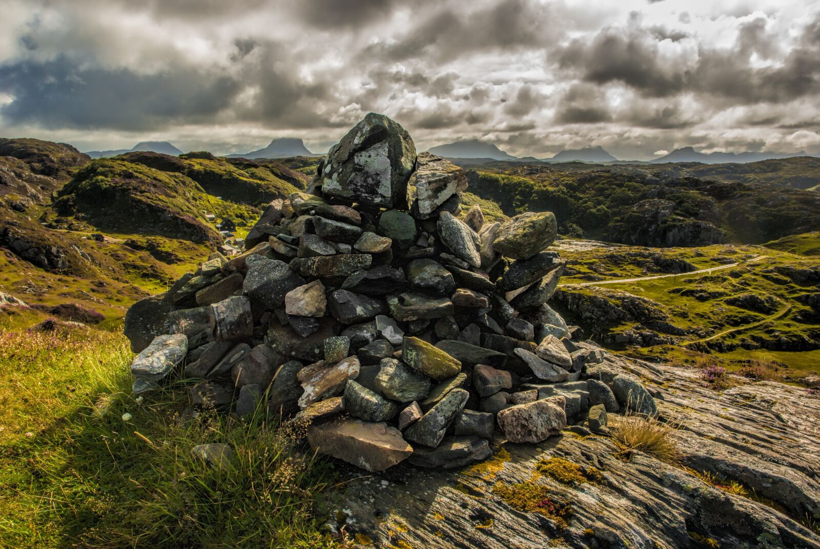 Nikon D80 sample photo. Lochinver, coast, scotland photography