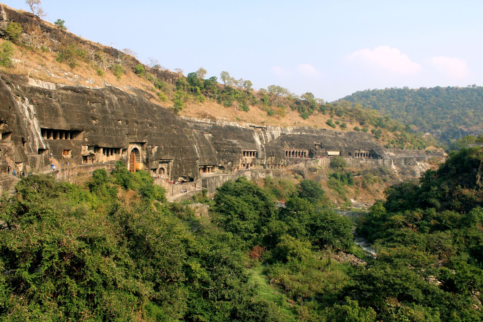 Canon EOS 2000D (EOS Rebel T7 / EOS Kiss X90 / EOS 1500D) sample photo. Ajanta caves, spirituality, structure photography