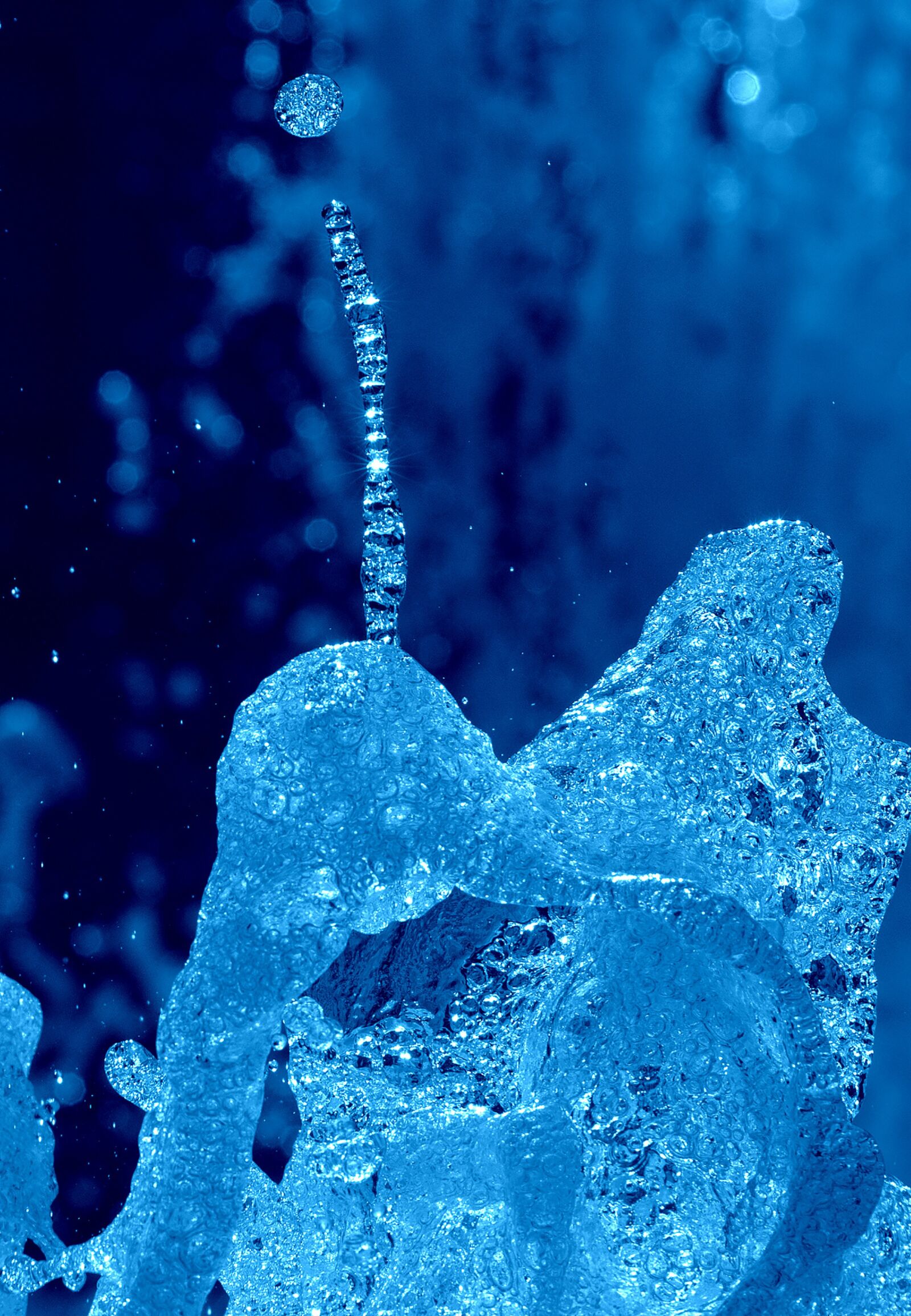 Pentax K-30 sample photo. Water feature, background, inject photography